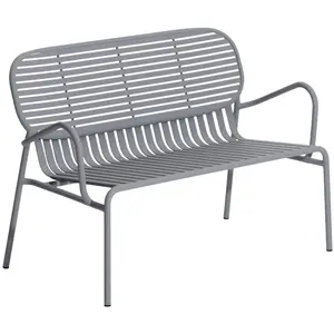 Petite Friture - Banquette Week-end - Gris - Aluminium - Designer Stud...Vendu parmade-in-design
