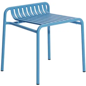 Petite Friture - Tabouret empilable Week-end - Bleu - Aluminium - Desi... pas cher