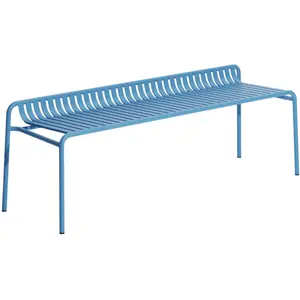 Petite Friture - Banc Week-end - Bleu - Aluminium - Designer Studio Br...Vendu parmade-in-design