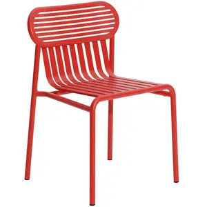 Petite friture - Chaise Week-end - Lot de 2 Rouge taille unique pas cher