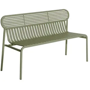 Banc de jardin vert jade Week-End - Petite Friture