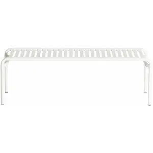 Table basse de jardin blanche 127 cm Week end - Petite friture