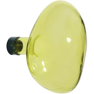 Comparateur de prix : Patère murale en verre citron vert 15cm Bubble - Petite friture
