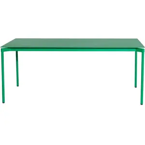 Comparateur de prix : Table de jardin rectangulaire vert menthe Fromme - Petite friture