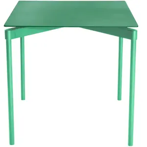 Table de jardin carrée vert menthe Fromme - Petite friture pas cher