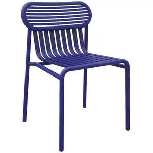 Chaise de jardin bleue Week-End - Petite Friture pas cher
