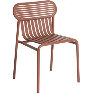 Chaise de jardin terracotta Week-End - Petite Friture pas cher