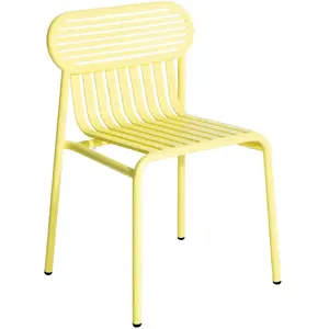 Chaise de jardin jaune Week-End - Petite Friture pas cher