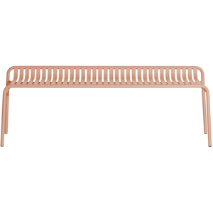 Petite Friture - Banc Week-end - Rose - Aluminium thermolaqué époxy - ...Vendu parmade-in-design