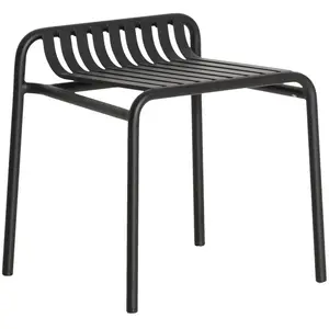Petite Friture - Tabouret Week-end - Noir - Aluminium thermolaqué épox...