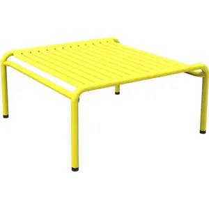 Table basse de jardin jaune Week-End - Petite Friture