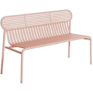 Banc de jardin rose blush Week-End - Petite FritureVendu parmade-in-design