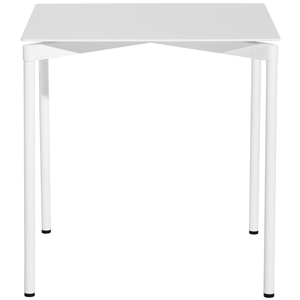 Petite Friture - Table carrée Fromme - Blanc - Aluminium - Designer To... pas cher