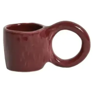 Tasse Donut - cerise - S Petite Friture pas cher
