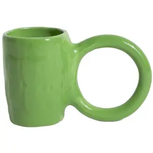 Petite Friture - Mug Donut - Vert - Faïence émaillée - Designer Pia Ch...Vendu parmade-in-design