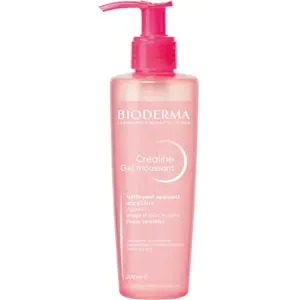 Bioderma Créaline Gel Moussant Nettoyant Apaisant Peaux Sensibles 200ml pas cher