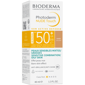 Mineral SPF50+ teinté Effet peau nue 40ml Photoderm NUDE Touch Bioderma pas cher