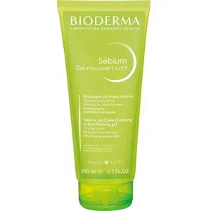 Comparateur de prix : BIODERMA - Sébium - Gel Moussant Actif - Peau Mixte À Grasse - 200ml