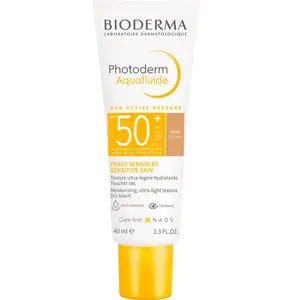 Comparateur de prix : Bioderma Photoderm Aquafluide Solaire Teinte Dorée SPF50+ 40 ml