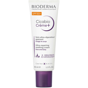 Bioderma Cicabio Ultra Reparing Soothing Cream with SPF50+ 40ml pas cher