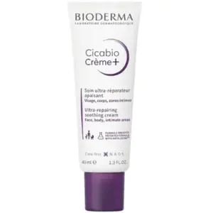 Comparateur de prix : BIODERMA Cicabio - Crème+ - Soin ultra réparateur et apaisant tube 40ml