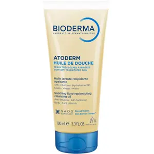 Bioderma Atoderm Huile de Douche Peaux Très Sèches à Irritées 100 ml pas cher