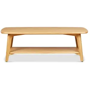 Table basse en chêne Zago Sublime 120x60x40 cm pas cher