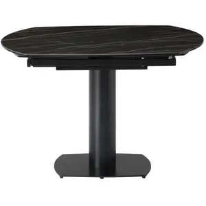 Comparateur de prix : PRO LIVING Orla en céramique noir 120 (+60) x 89,6 x 76 cm ORLA-TR120A