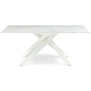 Comparateur de prix : PRO LIVING Cruise céramique effet marbre blanc 180x90x76 cm CRUISE-TR1...
