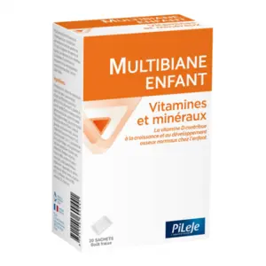 Pileje Biane Enfant Vitamines et Minéraux 20 sachets pas cher