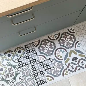 99DECO Tapis antidérapant - vinyle - int./ext. - Multicolore - 120x200cm pas cher
