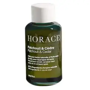 Horace huile pour barbe patchouli & cèdre 30ml pas cher