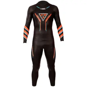 Combinaison néoprène Mako OWP noir orange - M pas cher