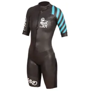 Combinaison néoprène Mako Land and Sea 2.0 noir bleu - S pas cher