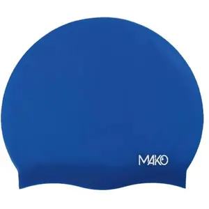 Mako Bonnet de bain signature bleu bleu TU pas cher