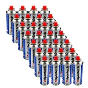 Comparateur de prix : Pack de 28 cartouche gaz ALPENTECH 250g butane Bouteille de gaz UN2037...