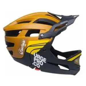 Casque avec mentonniere amovible urge gringo de la sierra marron noir