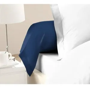 Comparateur de prix : Lovely Home Lot De 2 Taies De Traversin - 85 X 185 Cm - Bleu