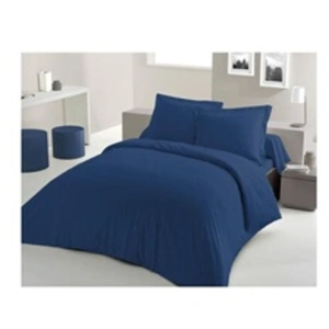 Comparateur de prix : PARURE DE COUETTE LOVELY HOME - 240x260 cm - 100% COTON - BLEU