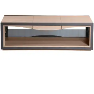 Mon Petit Meuble Français Table basse en chêne design c. Lecomte STE-6701CNBGEVendu parmaisons-du-monde