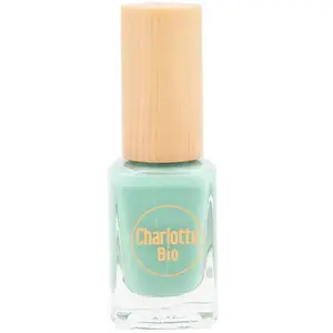 Charlotte Bio Les Ongles Vernis Biosourcé Vert d'Eau 10ml pas cher