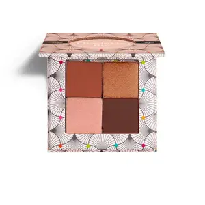 Charlotte Bio La palette de 4 fards à paupières BIO - Nude Brun pas cher