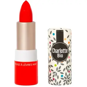 Charlotte Bio - Rouge à lèvres mat 3.5 g Rouge unisex pas cher
