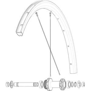 Mavic Jante Ksyrium 30 Disc 28´´-700Vendu parbikeinn