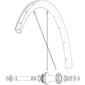 Mavic Rayons Ksyrium 30 Disc 12 UnitésVendu parbikeinn