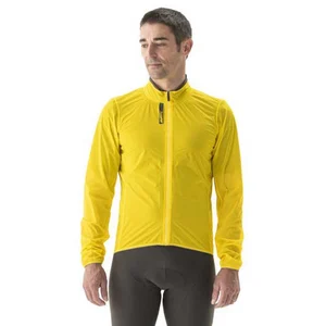 Comparateur de prix : Mavic Cosmic H2O Jacket - Veste imperméable homme Yellow S