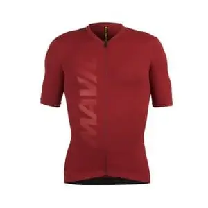Mavic Aksium Jersey - Maillot vélo homme Burgundy XL pas cher