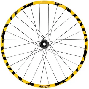 Comparateur de prix : Mavic Deemax DH Yellow 29 | 20 x 110 mm - Roue avant VTT 29" 6 Trous