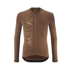 Maillot manches longues mavic aksium thermo bronze pas cher