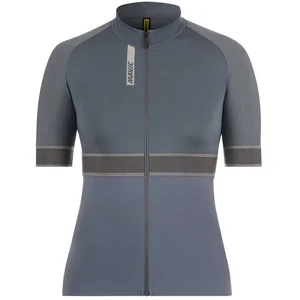 Maillot Mavic Ksyrium manche courte blanc marron bleu femme - S pas cher
